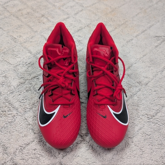 Nike Vapor Edge Elite 360 2 Red Black Football Cleats Mens 13 DA5457-600 NEW main image 6
